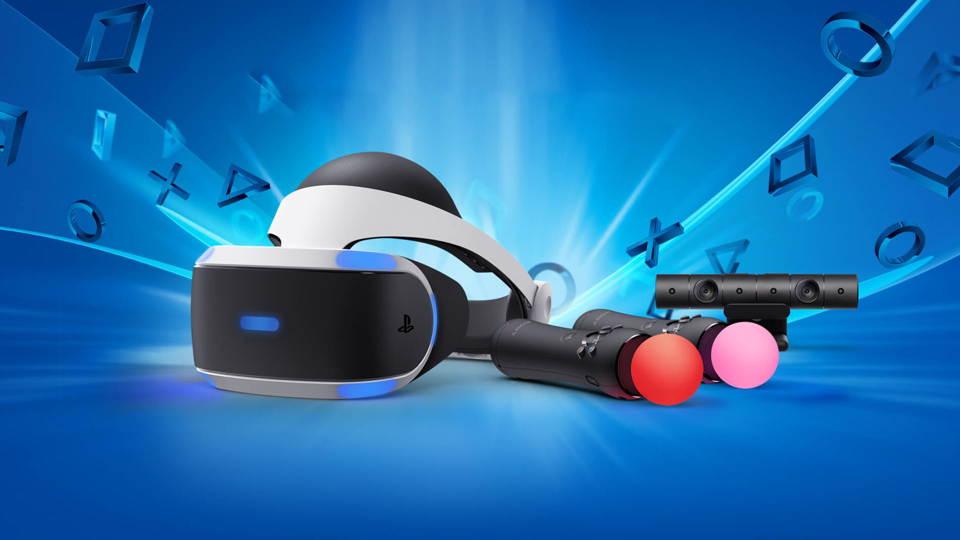 Шлем виртуальной реальности PLAYSTATION VR. Шлем плейстейшен VR. Реклама плейстейшен. VR баннер.