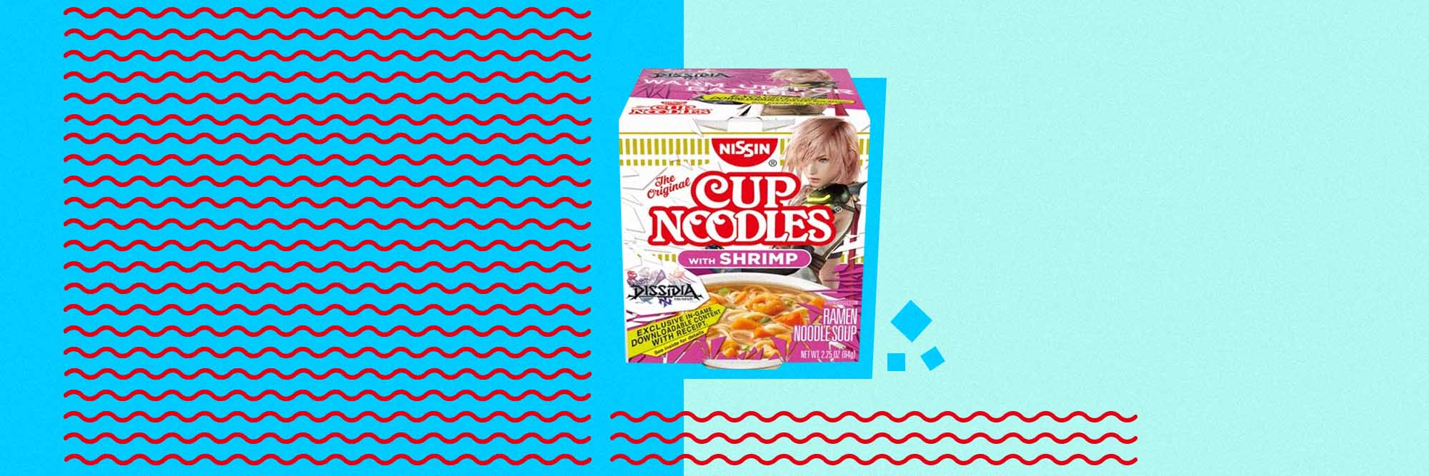 Nissin Unveils Limited Edition Set of 'Final Fantasy' Cup Noodles