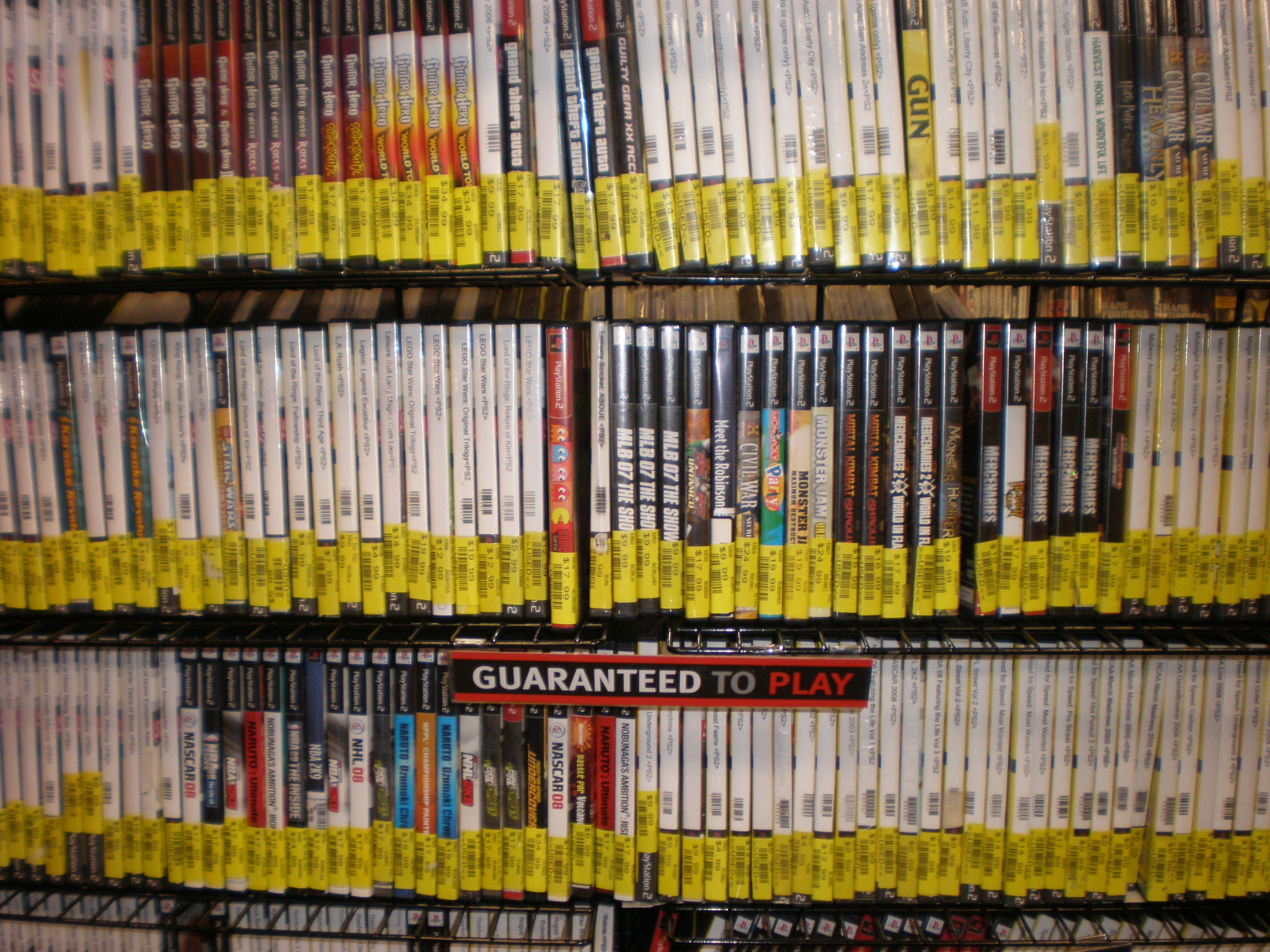 pre owned ps2